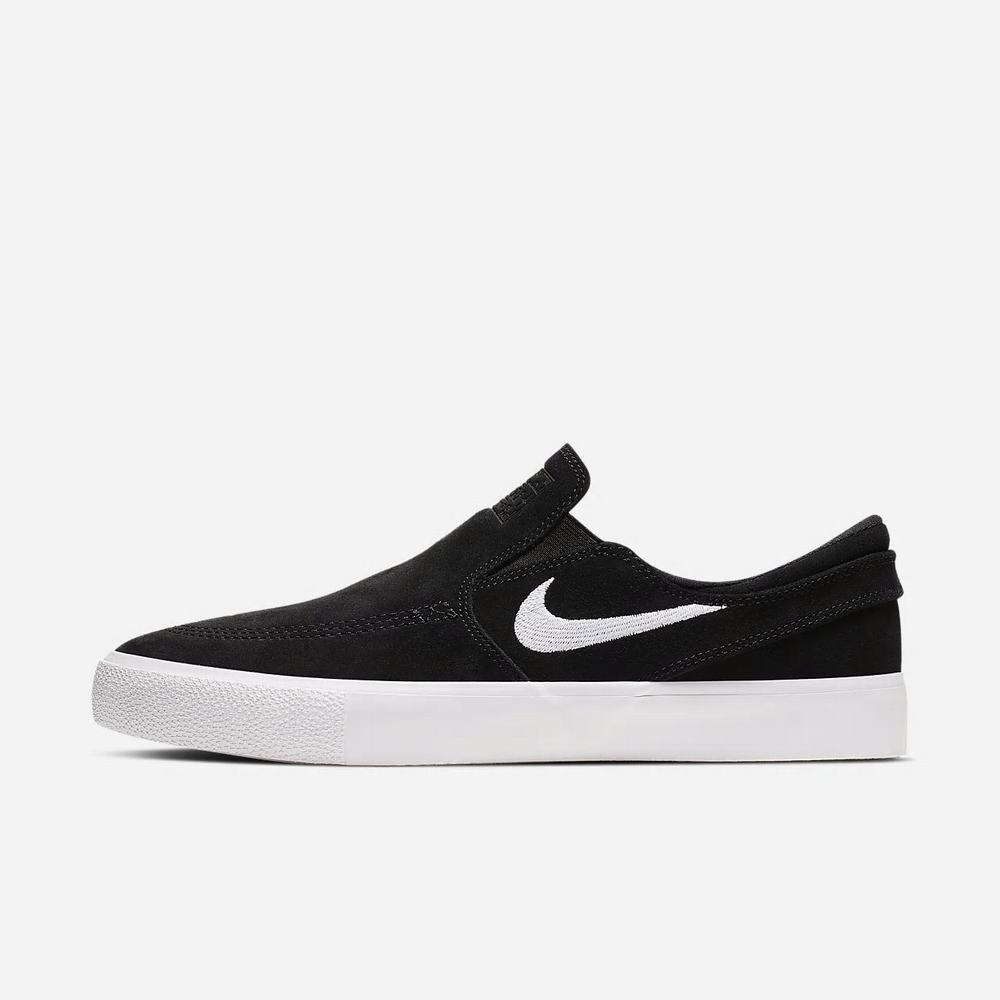 Basket Nike SB Zoom Stefan Janoski Slip RM Noir 7415-369 Black/White/White Homme | YUV-18714215